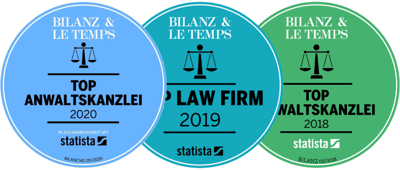 Icon Auszeichnung Bilanz & Le Temps 2018-2020