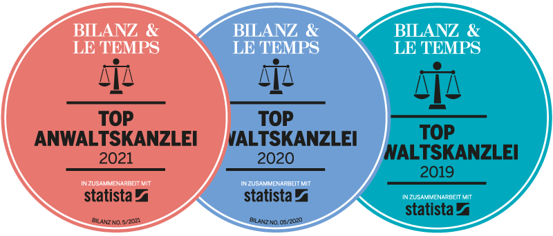 Icon Auszeichnung Bilanz & Le Temps 2019-2021