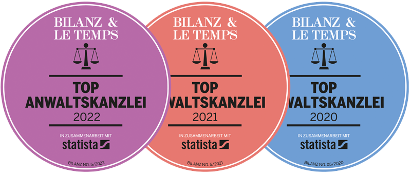 Icon Auszeichnung Bilanz & Le Temps 2020-2022