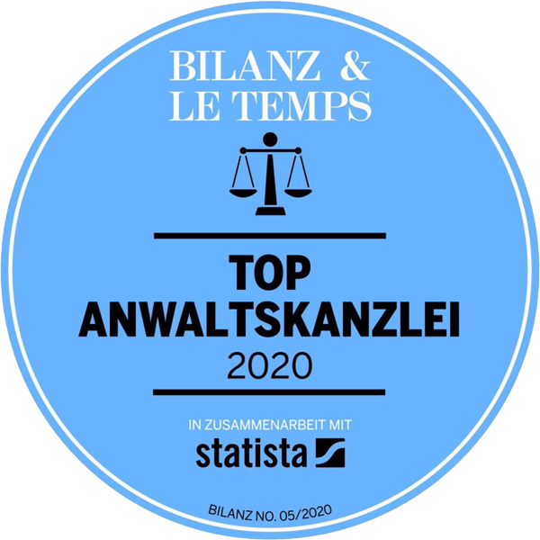 Icon Auszeichnung Bilanz & Le Temps 2020